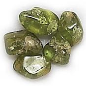 Peridot Tumbled Stones (100 Pcs)