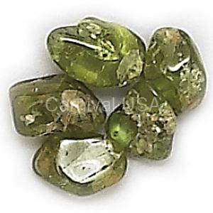 Peridot Tumbled Stones (50 Pcs)