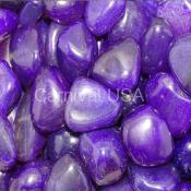 Purple Agate Tumbled Stones