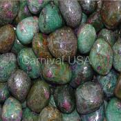 Ruby Fuschite Tumbled Stones