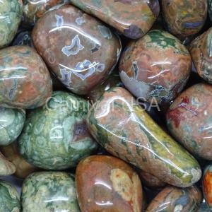 Ryolite Jasper Tumbled Stones Large