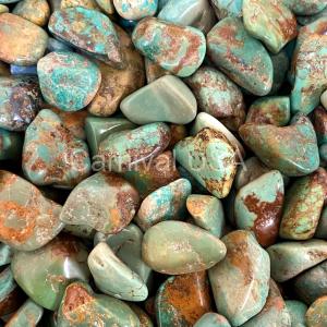 Turquoise Tumbled Stones (1/2 LB)