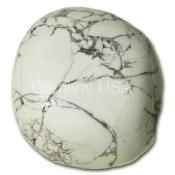 White Howlite Palm Stone