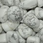 White Howlite Tumbled Stones