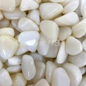 white Opal Tumbled Stones (Small)