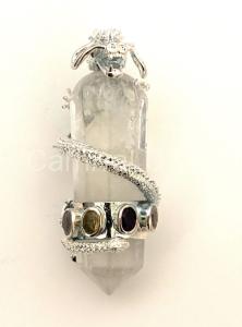 Clear Quartz/Dragon Wand