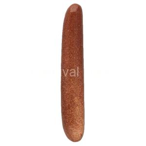 Red Goldstone rounded wand